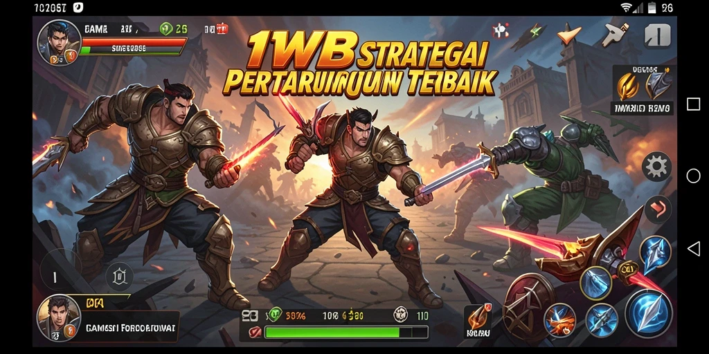 Tampilan gameplay mendebarkan dari 11WBET saat pertempuran berlangsung.