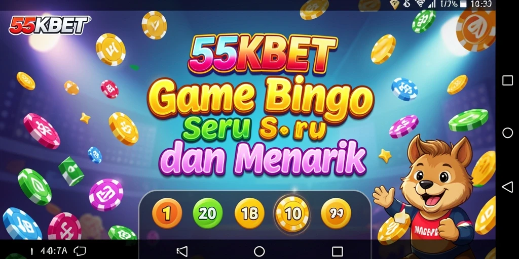 Tampilan gameplay seru 55KBET yang menantang.