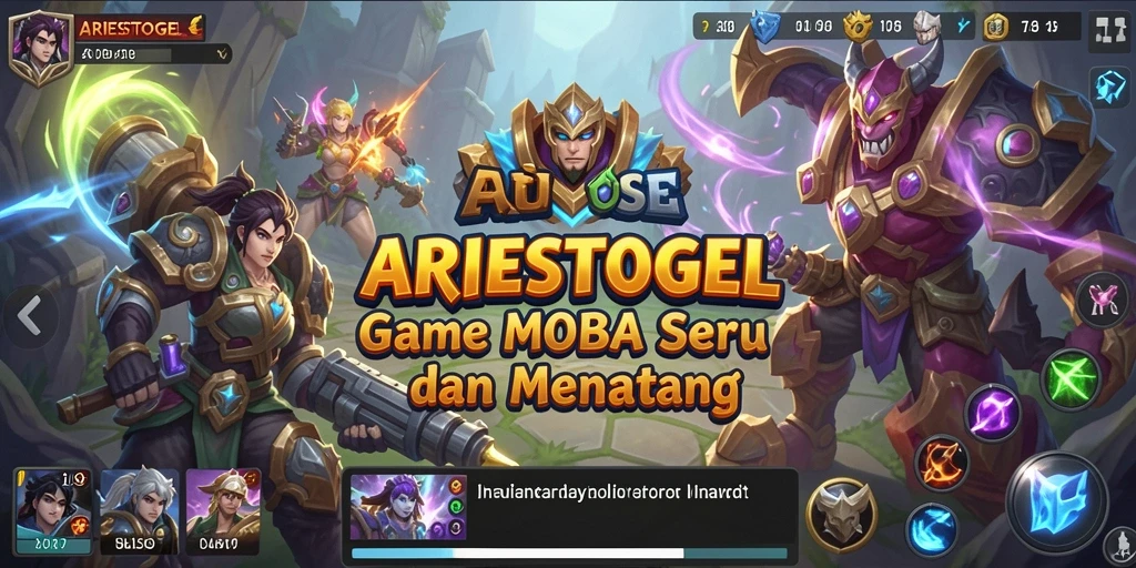 Gameplay seru dan grafik memukau dalam ARIESTOGEL.