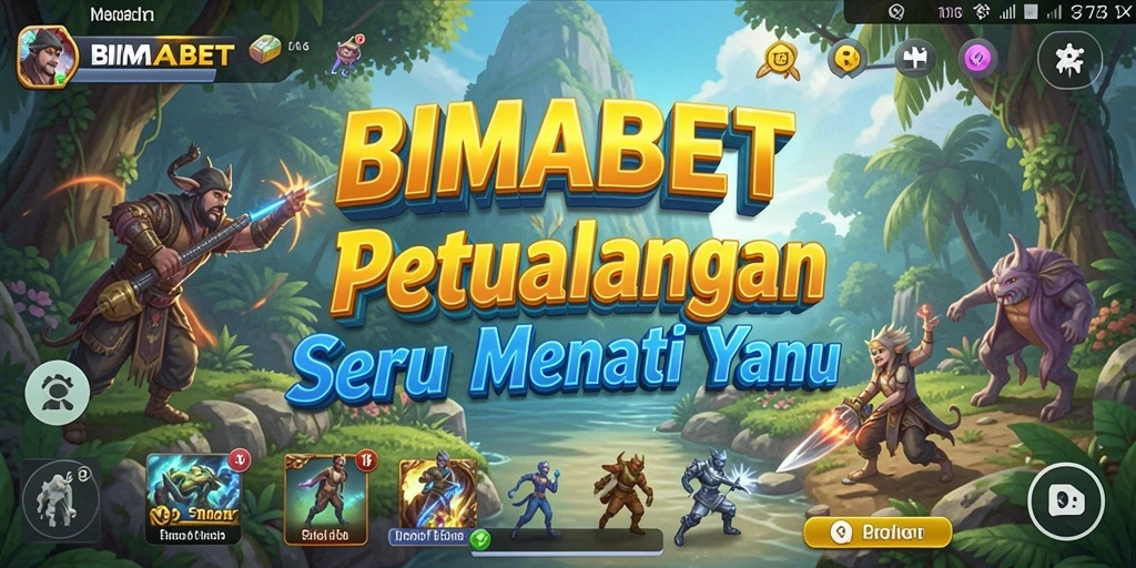 Screenshot gameplay <strong>BIMABET</strong> menampilkan aksi petualangan yang mendebarkan.