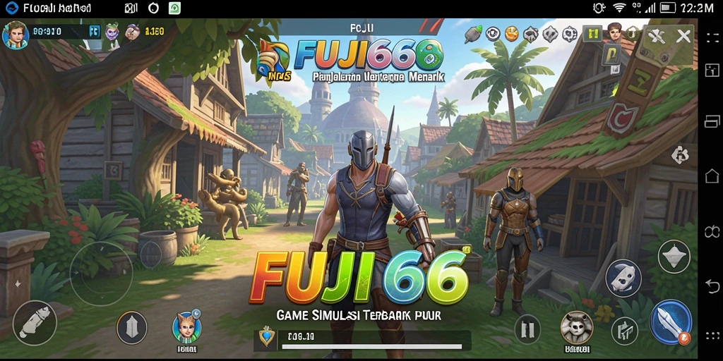 Tampilan gameplay FUJI66 yang menakjubkan dan interaktif.