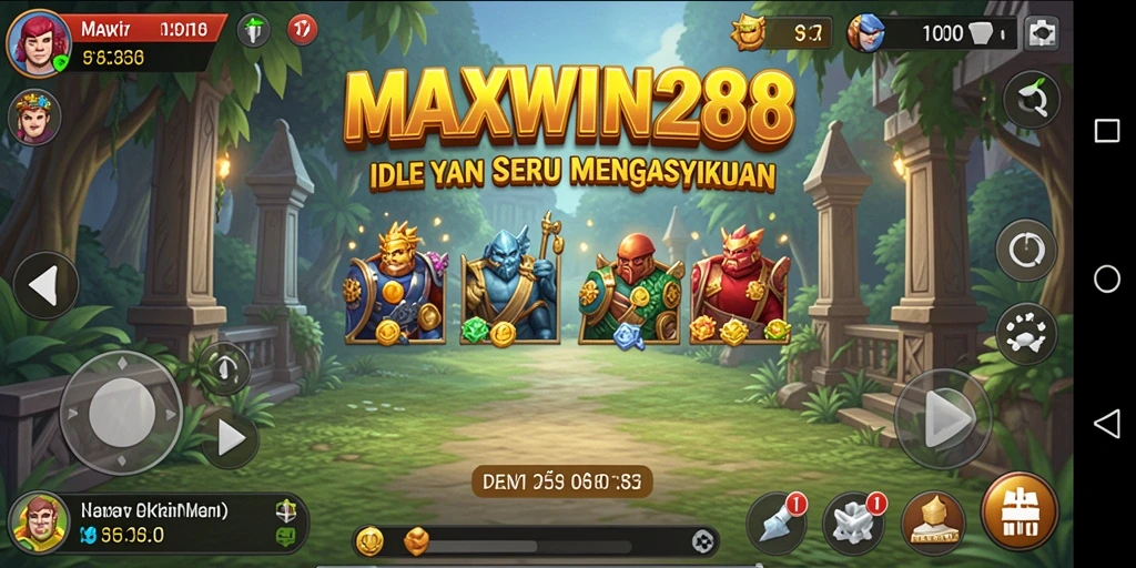 Tangkapan layar permainan <strong>MAXWIN288</strong> menunjukkan pengalaman gameplay Idle yang menarik.