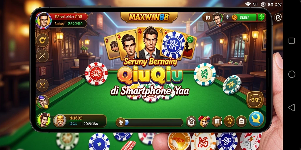 Tampilan gameplay menarik dalam MAXWIN88 QiuQiu.