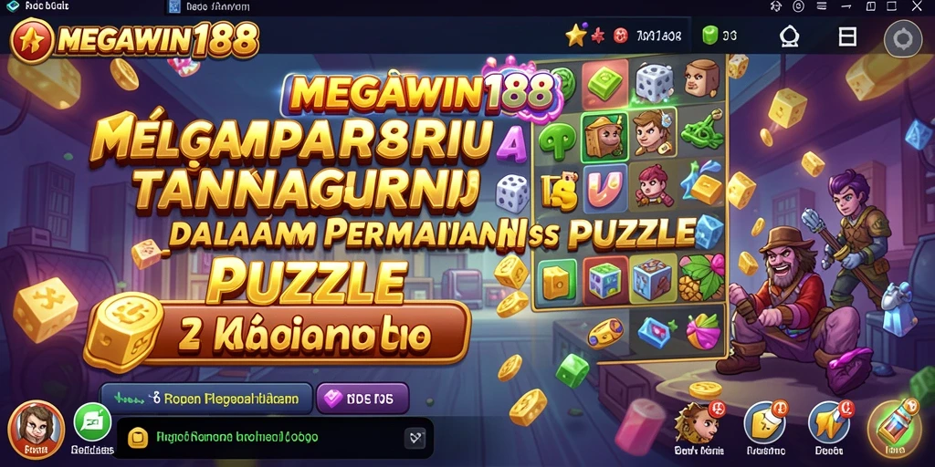 Gambaran gameplay seru dalam MEGAWIN188 dengan berbagai teka-teki menarik.