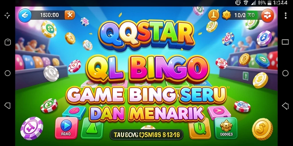 Gameplay seru Bingo di QQSTAR dengan teman-teman.