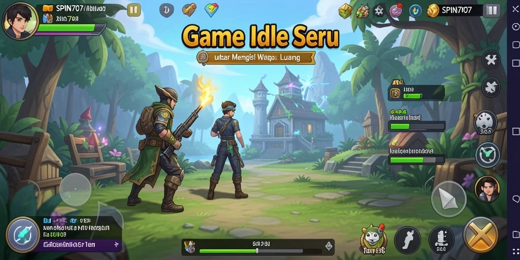 Tampilan gameplay SPIN707 yang menarik dan menyenangkan.