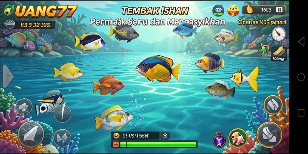 Tangkapan layar UANG77 menunjukkan aksi menembak ikan yang mendebarkan.