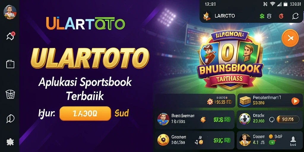 Tampilan menarik dari game Sportsbook ULARTOTO yang menampilkan taruhan olahraga.